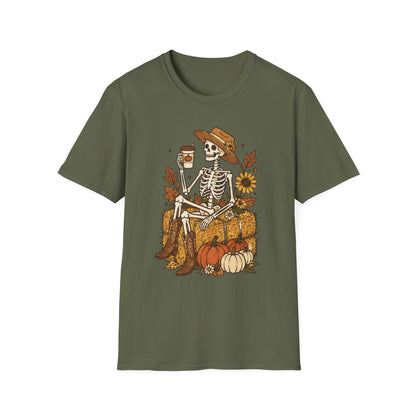 Skeleton Hay Vibes T-Shirt