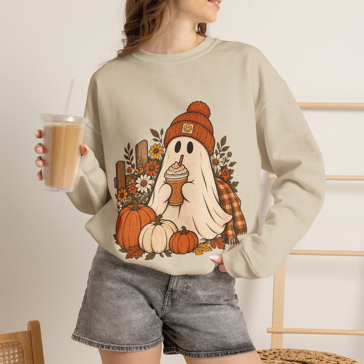 Cozy Ghost Crewneck
