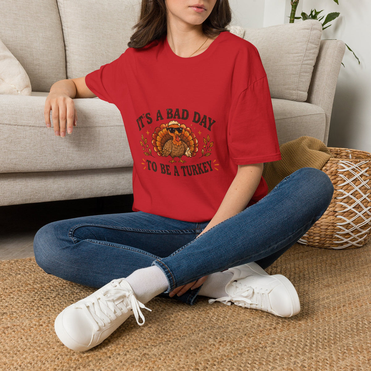 It's a Bad Day to Be a Turkey Thanksgiving T-Shirt
