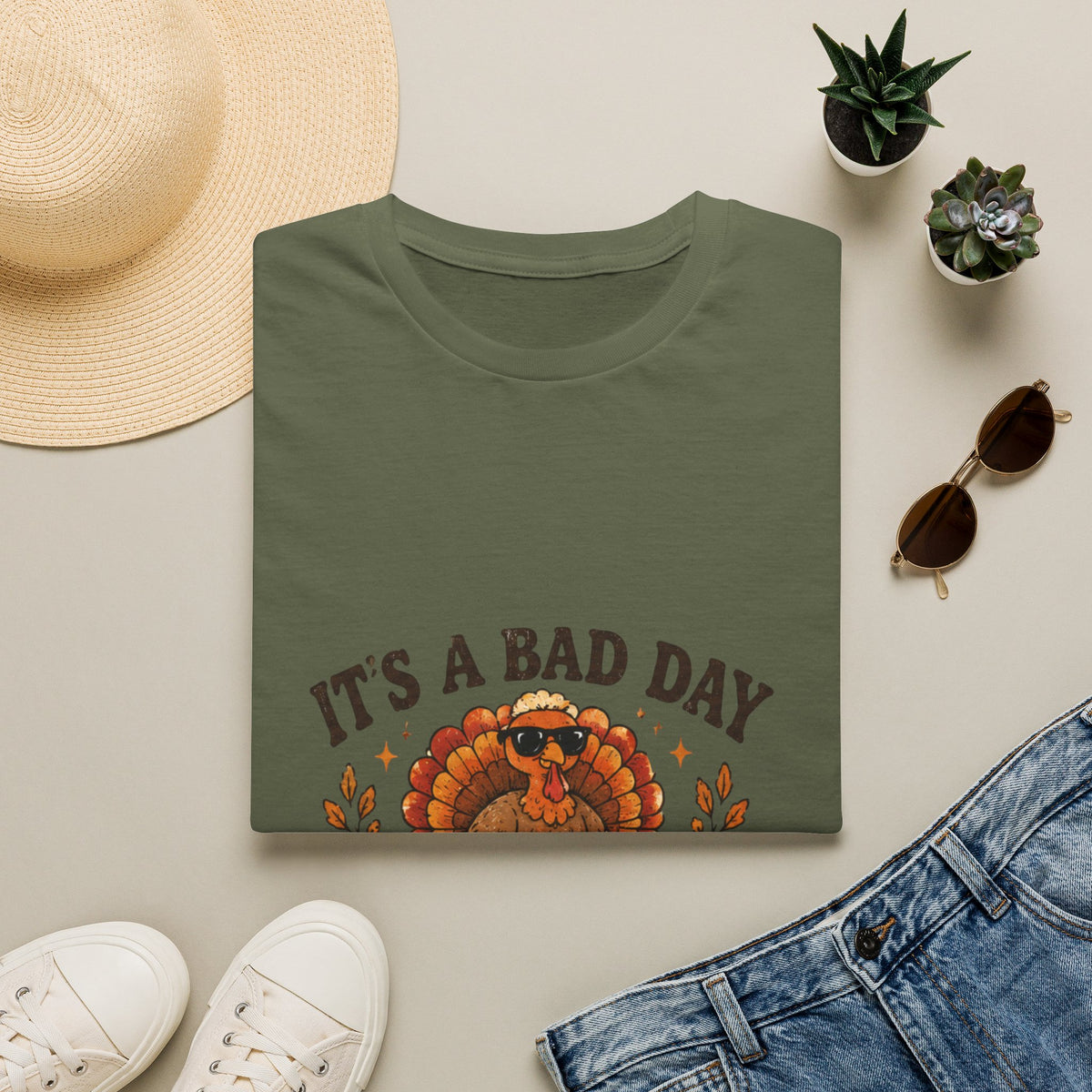 It's a Bad Day to Be a Turkey Thanksgiving T-Shirt