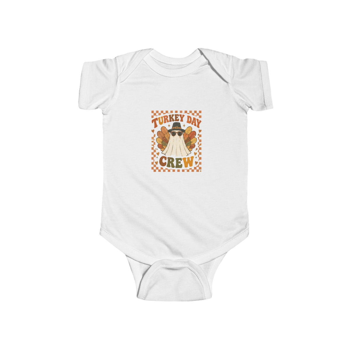 INFANT Turkey Day Crew Thanksgiving Bodysuit
