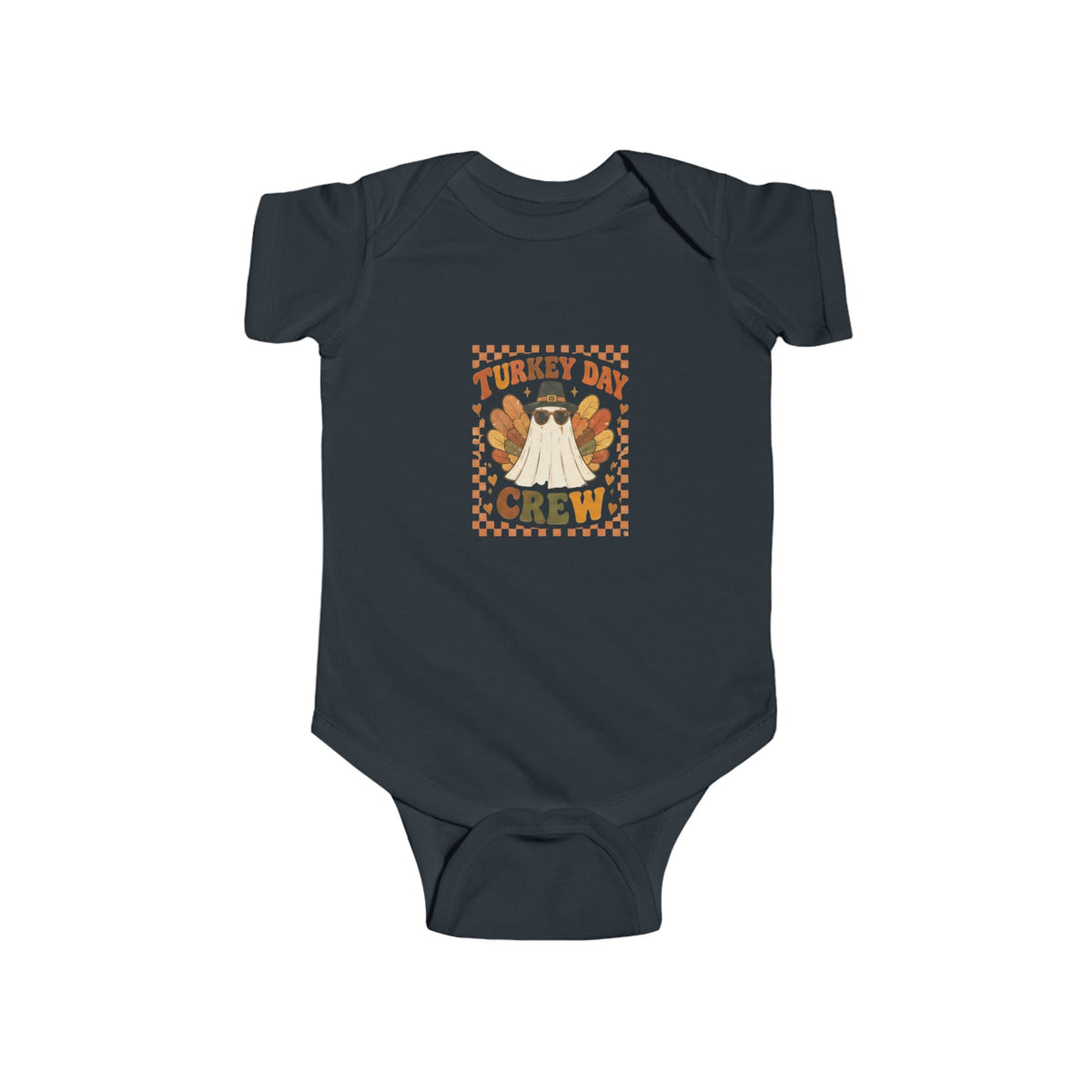 INFANT Turkey Day Crew Thanksgiving Bodysuit