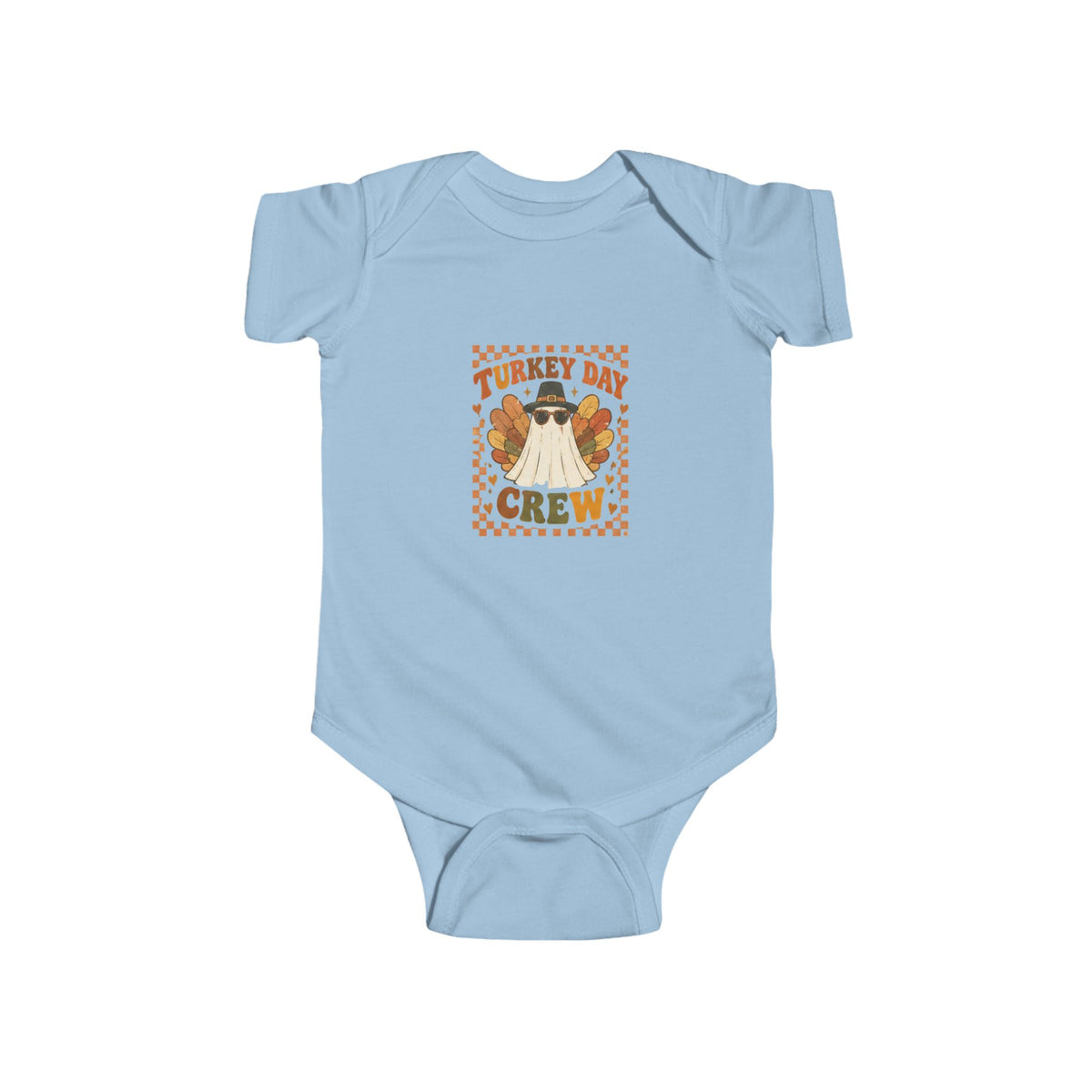 INFANT Turkey Day Crew Thanksgiving Bodysuit