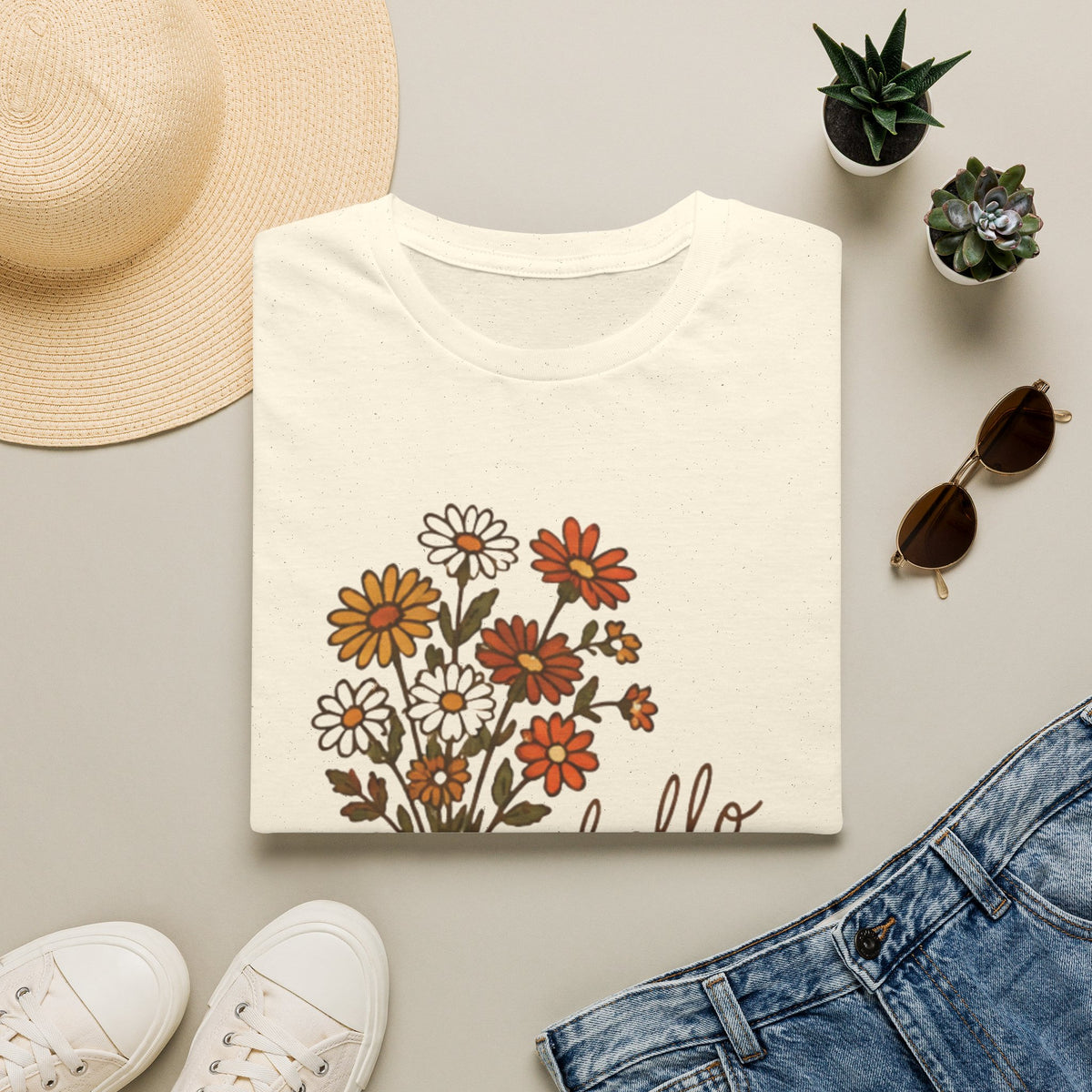 Hello Fall Bouquet T-Shirt