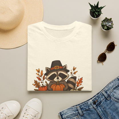Happy Thanksgiving Raccoon T-Shirt