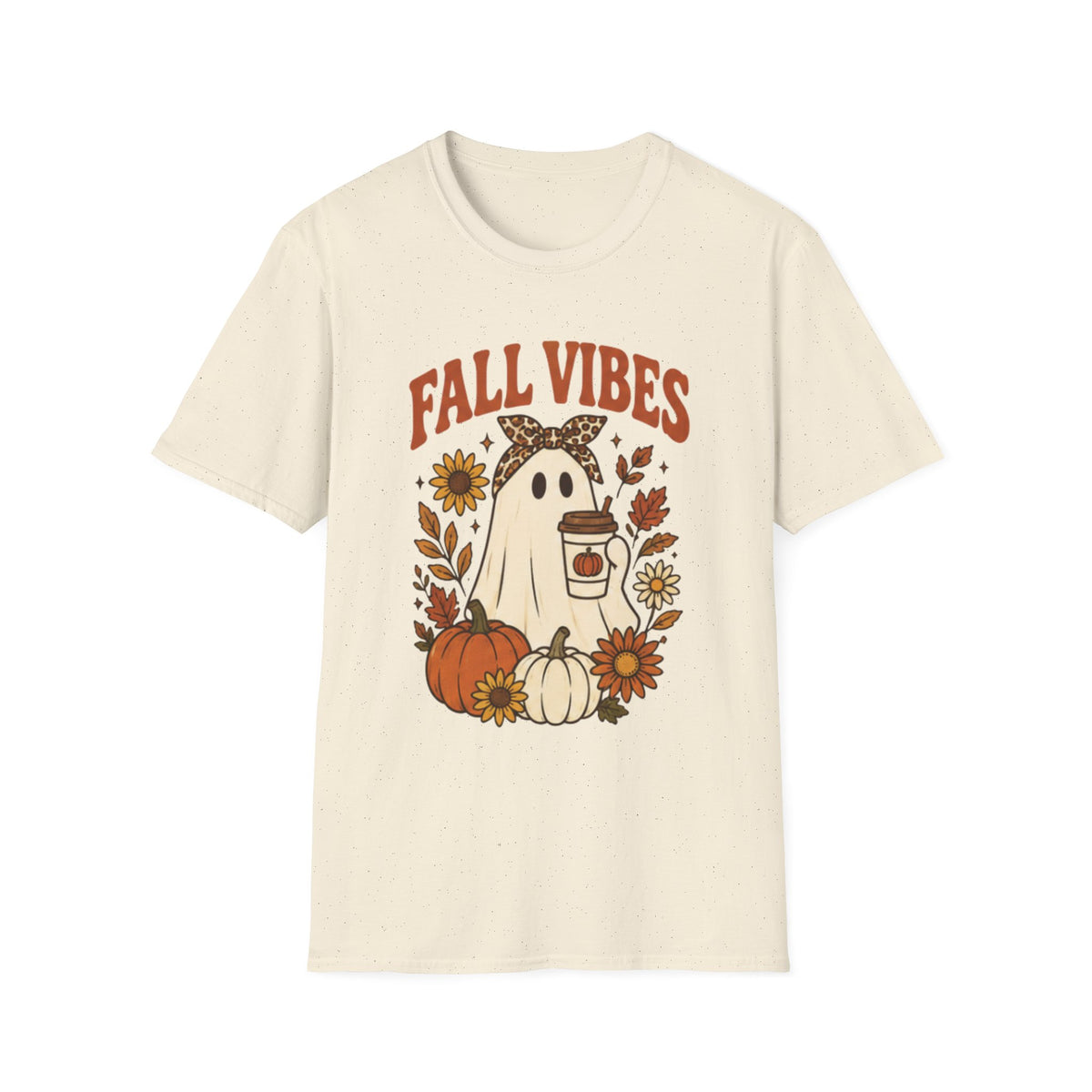 Fall Vibes Ghost T-Shirt