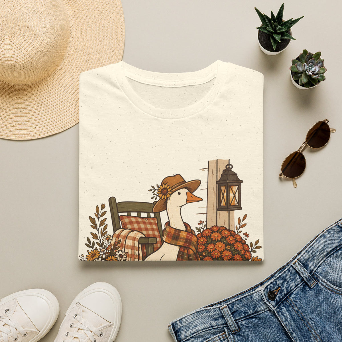 Vintage Porch Goose T-Shirt
