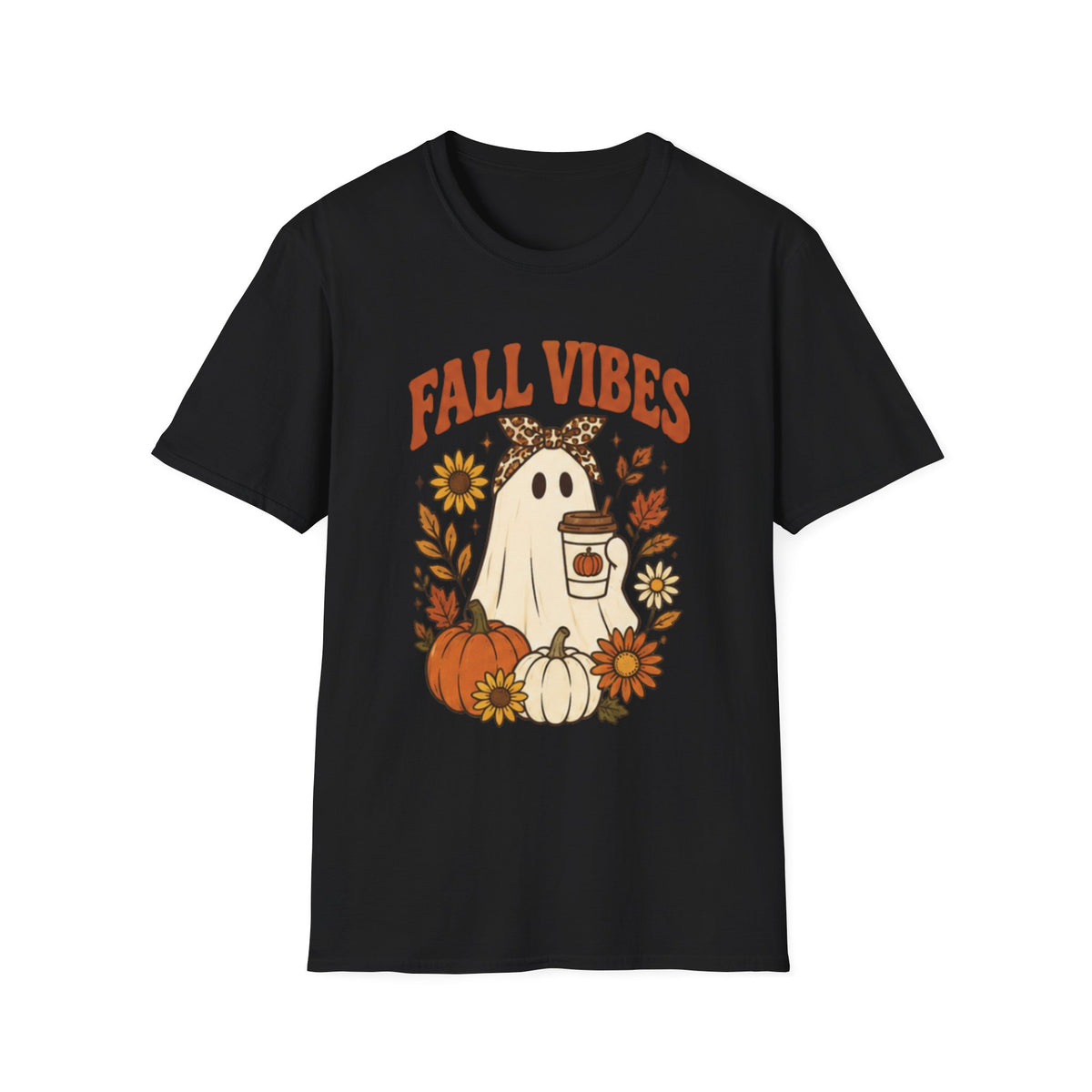 Fall Vibes Ghost T-Shirt