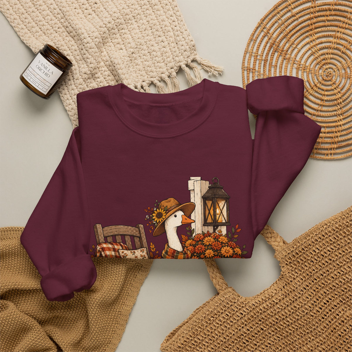 Vintage Porch Goose Crewneck