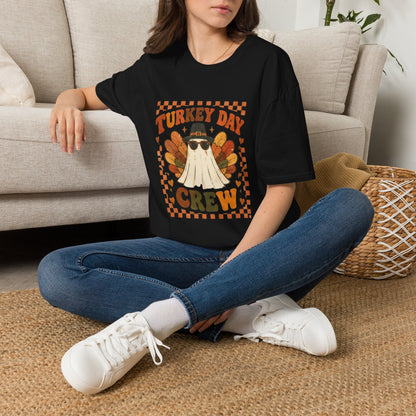 Turkey Day Crew Thanksgiving Turkey T-Shirt