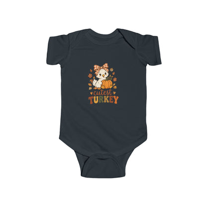 INFANT Cutest Turkey Bodysuit
