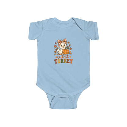 INFANT Cutest Turkey Bodysuit