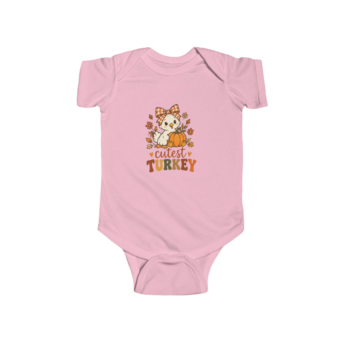 INFANT Cutest Turkey Bodysuit