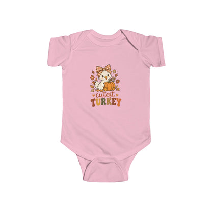 INFANT Cutest Turkey Bodysuit