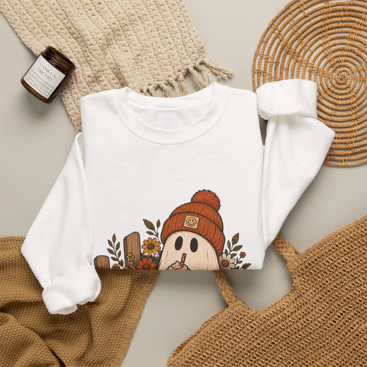 Cozy Ghost Crewneck