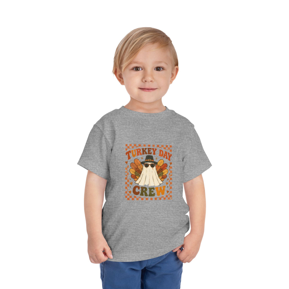 TODDLER Turkey Day Crew Thanksgiving Tee