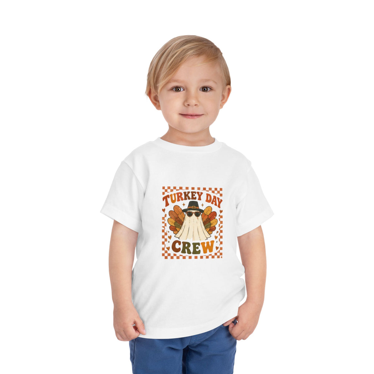 TODDLER Turkey Day Crew Thanksgiving Tee