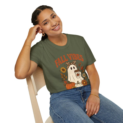 Fall Vibes Ghost T-Shirt
