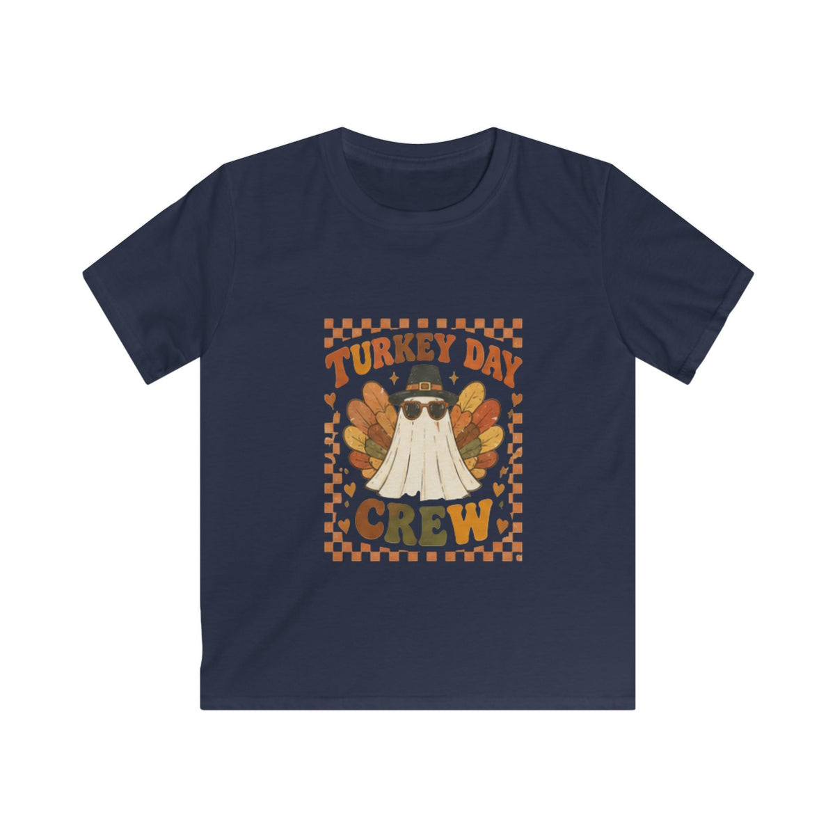 KIDS Turkey Day Crew Thanksgiving Tee