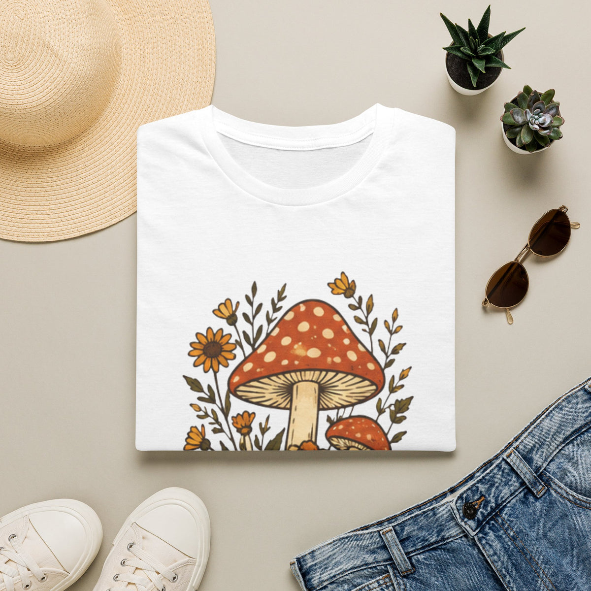 Autumn Mushrooms T-Shirt