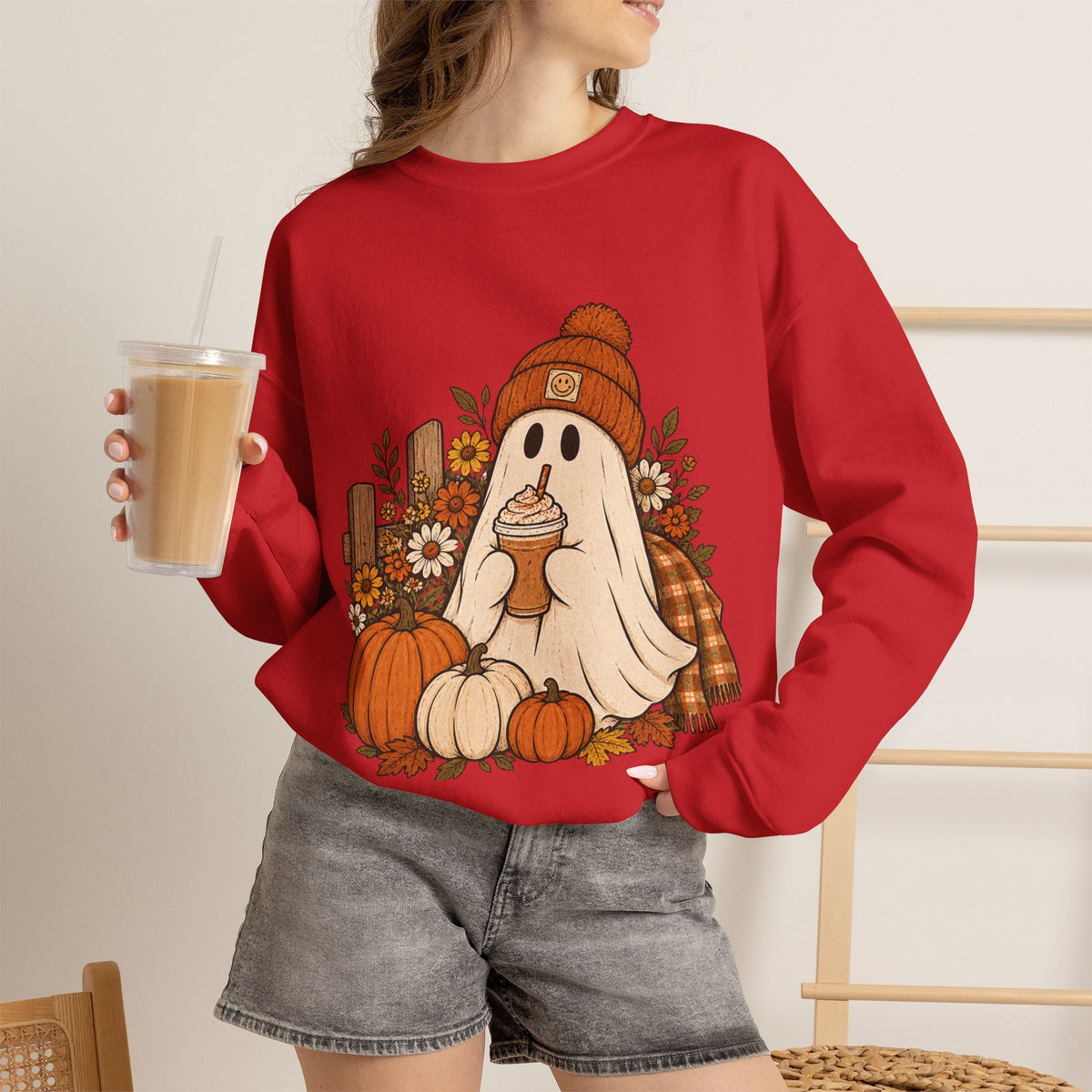 Cozy Ghost Crewneck