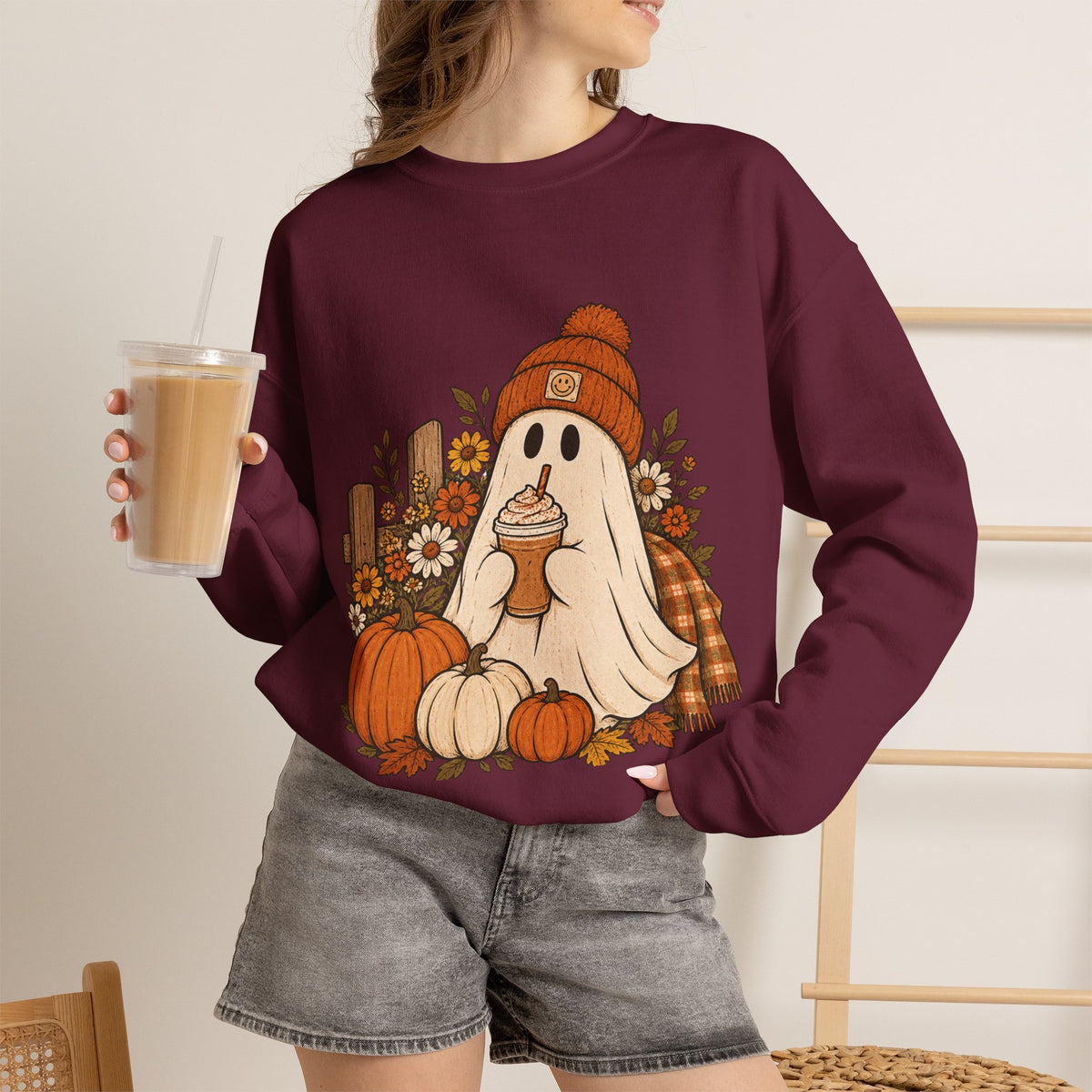 Cozy Ghost Crewneck