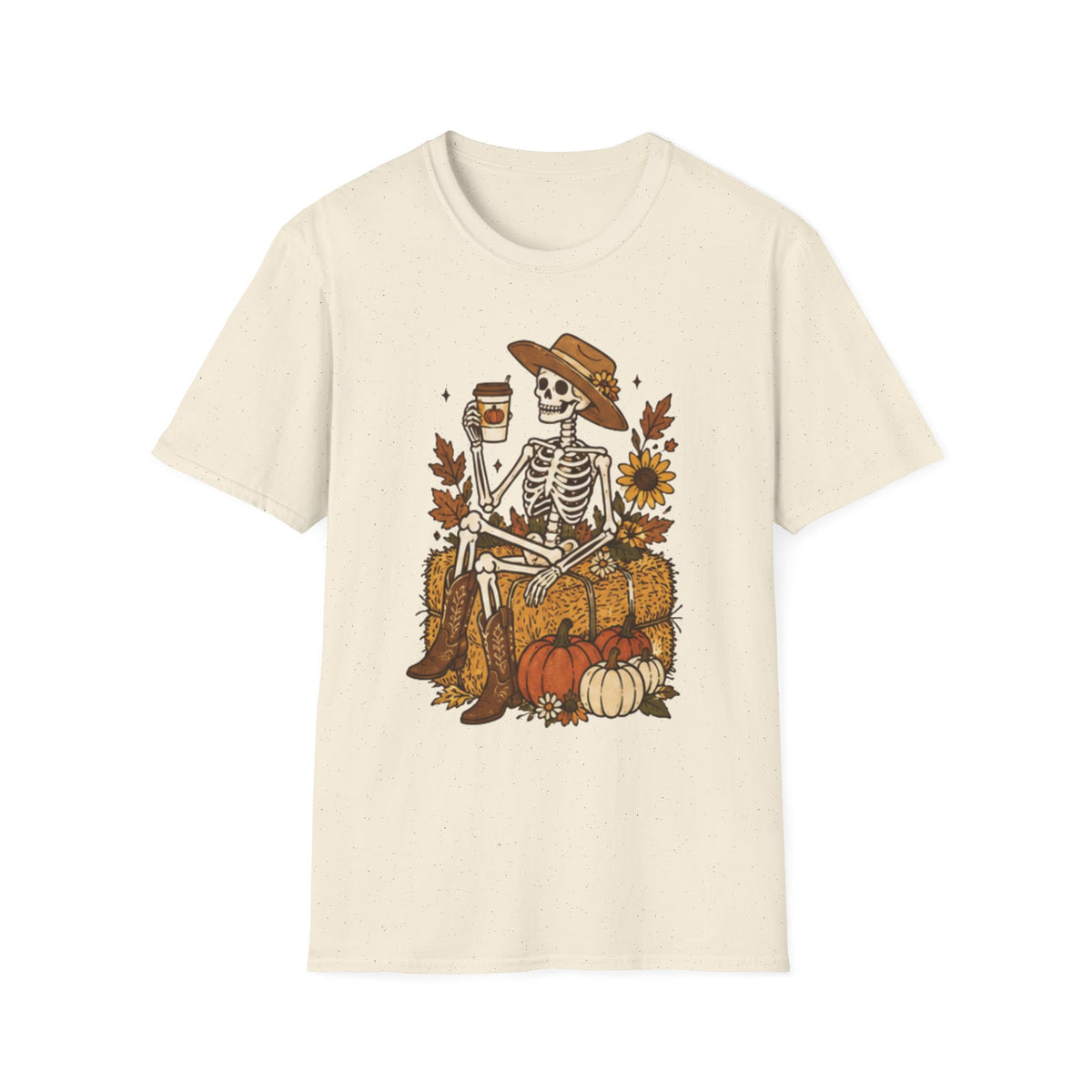 Skeleton Hay Vibes T-Shirt