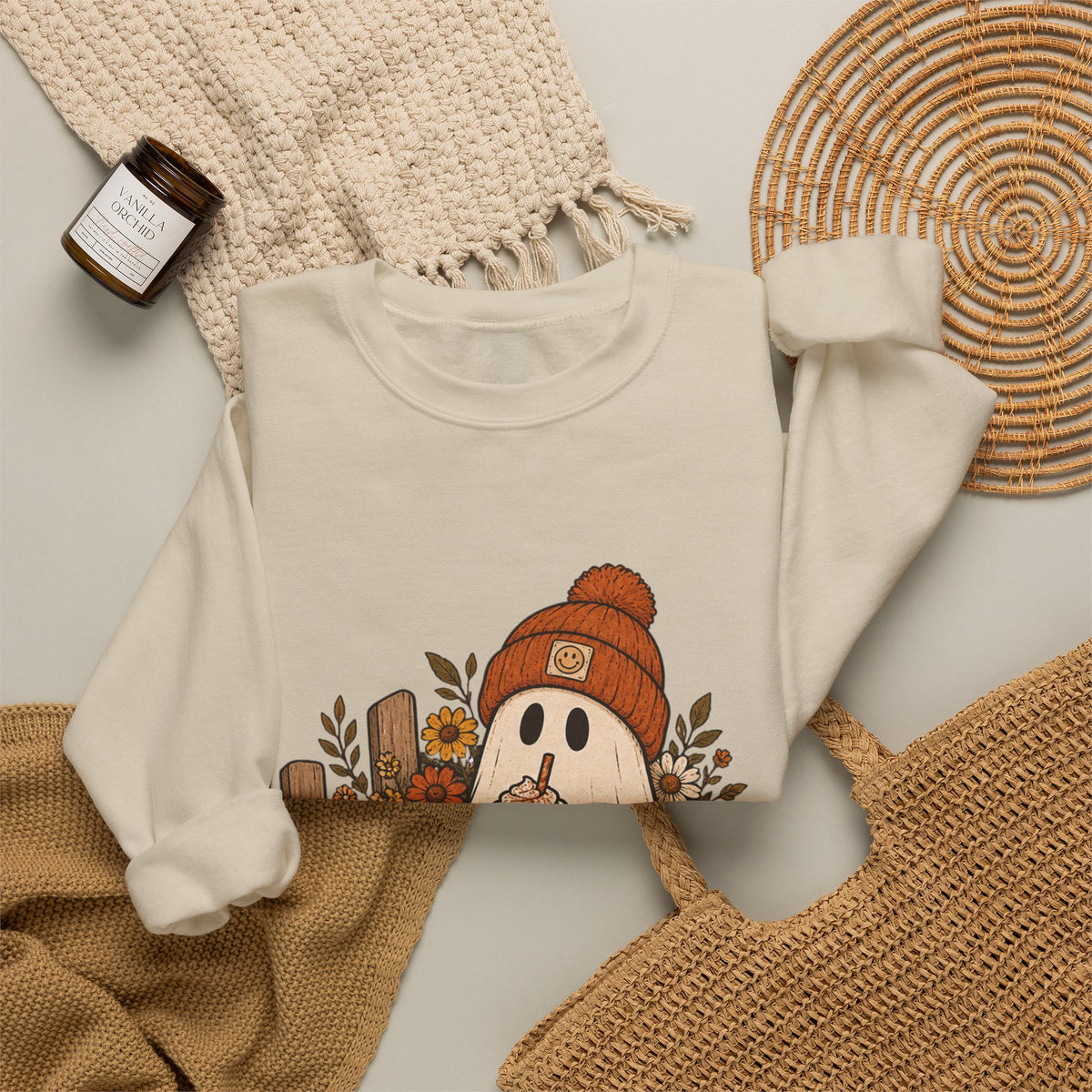 Cozy Ghost Crewneck
